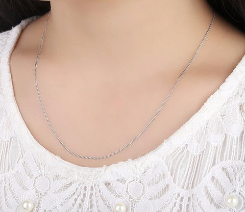 Sterling Silver Link Chain Necklace