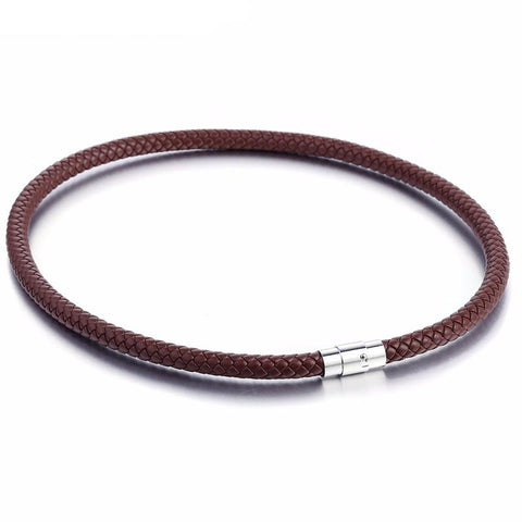 Thin Black Braided Cord Rope Bracelet