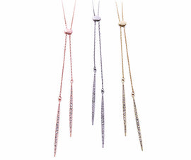 Gold/Silver/Rose Gold Color Alloy Long Necklace