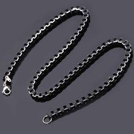 Black Collar Alloy Necklace