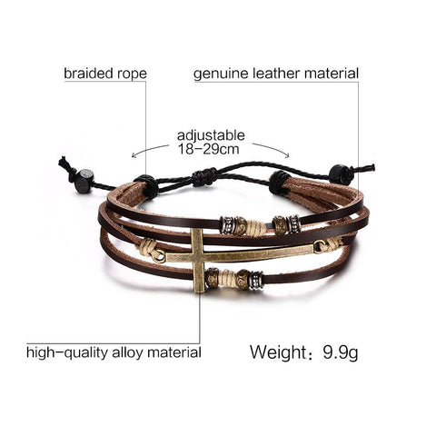 Bohemian Rope Chain Bracelet
